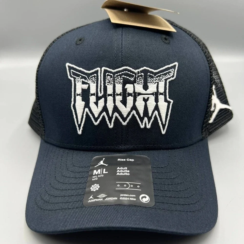Air Jordan Flight Trucker‎ Hat Men M-L Blue Jumpman Snap Back Cap New